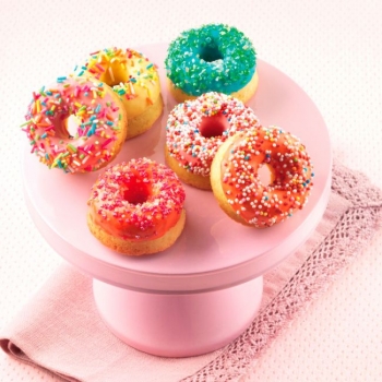 Silikonform - Mini Donuts